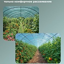 Сетка фасадная затеняющая Промышленник зеленая 30-35% 4х100 м фото 3