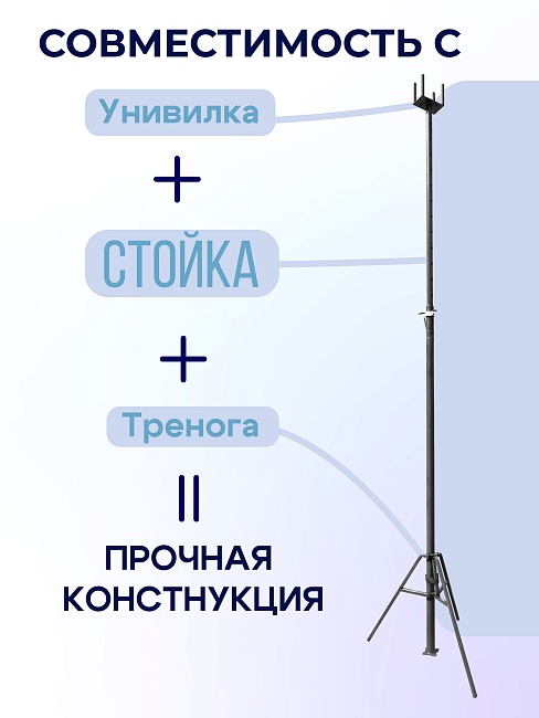 Стойка телескопическая для опалубки 4.9 м фото 8