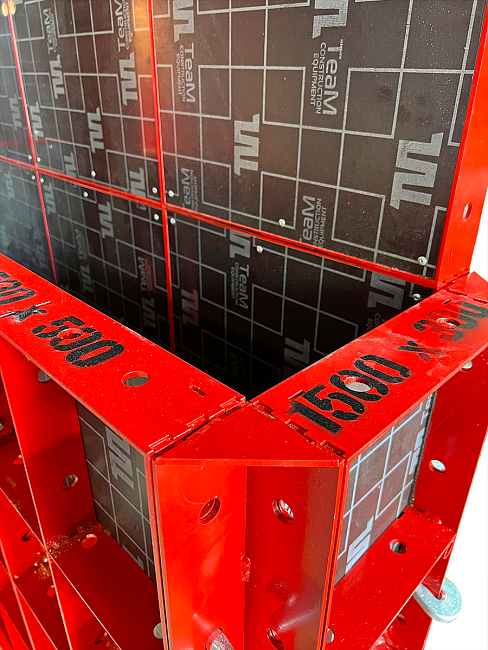 Мелкощитовая опалубка (МЩО) щит линейный 1200×400 фото 4