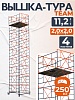 Вышка-тура ВСПT 2.0х2.0, 11.2 м
